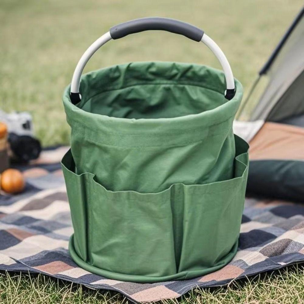 Multifunction Garden Tools Bag Multi Pocket Electrician Toolkit Bucket Fishing