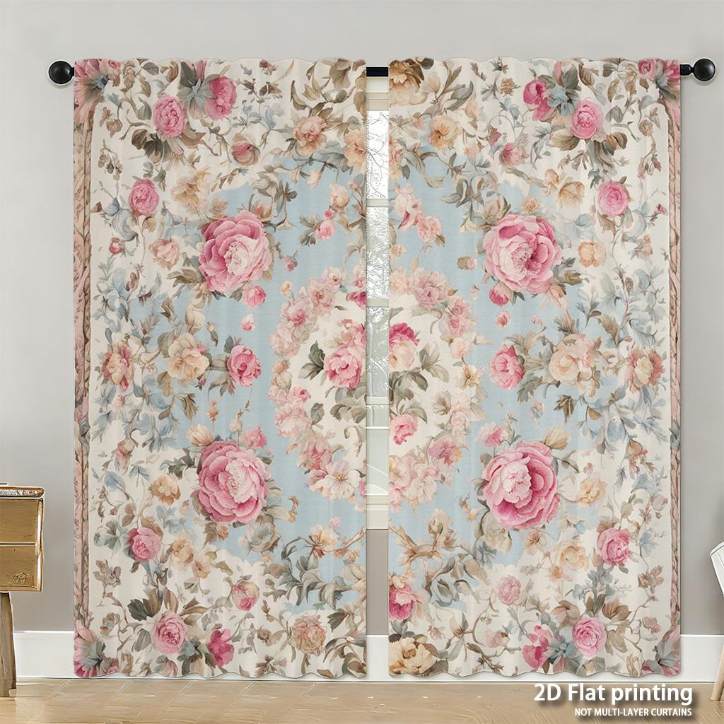 Piece Set High Definition Digital Printed Curtainshalloween Orange Pumpkins Black Bats Spiderwebs Witchhat Patternhome Deco Curtain Made Of Polyester