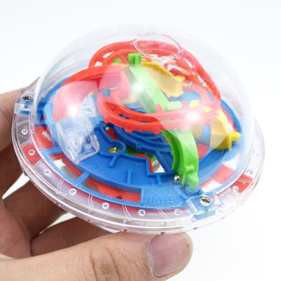 Kinder Intelligenz Labyrinth Zauberwürfel Spielzeug 3D Perlen Labyrinth Magische Intelligenzkugel Zufällige Farbe