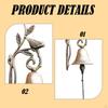 Dinner Bell, Cast Iron Bird Doorbell ,Outside Rustic Wall Mounted Hanging Door Bell Door,