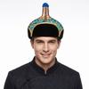 Stable Pointed Shape Ethnic Costume Headwear Comfortable Wearing Performance Hat  Cultural Gala