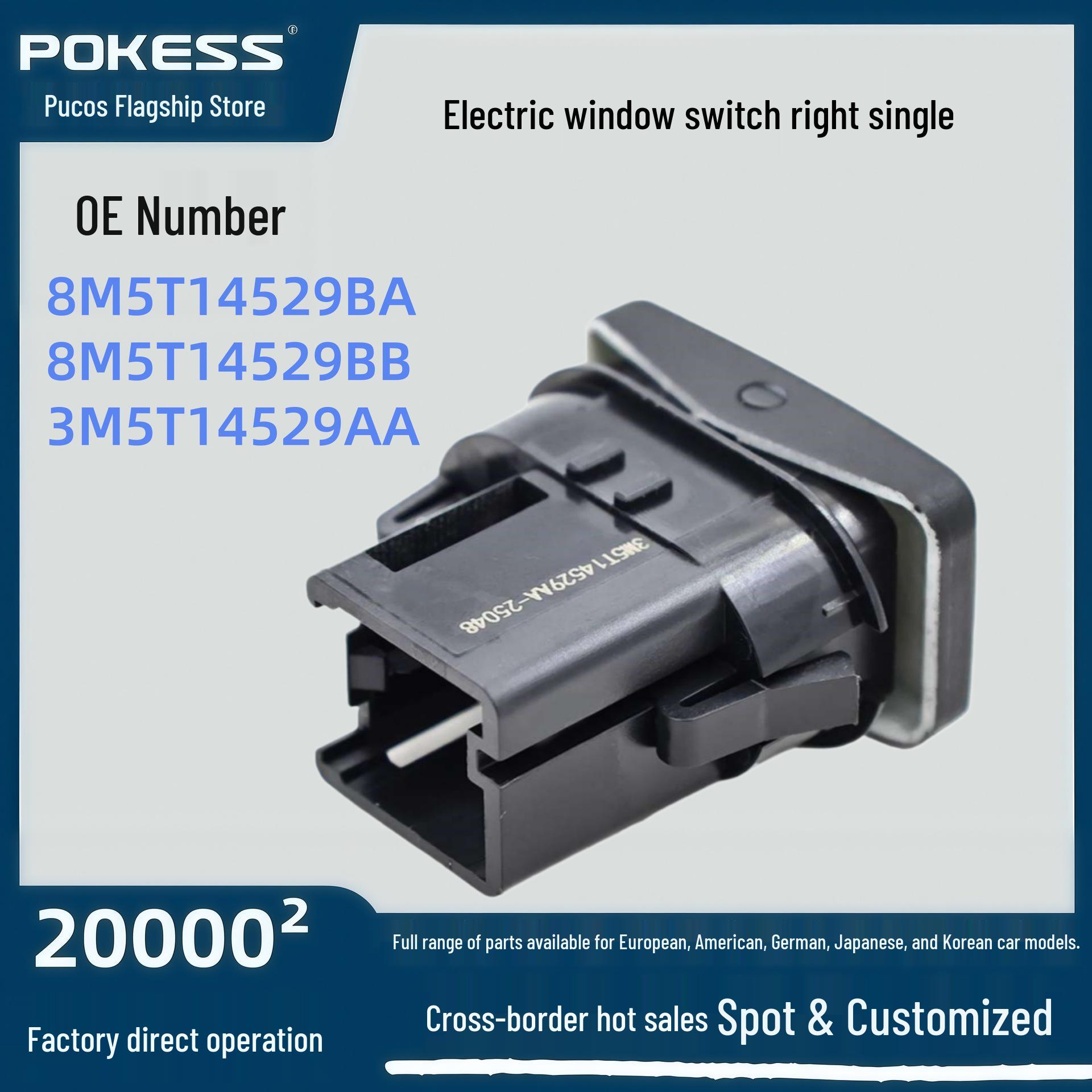 3m5t14529aa Right Electric Window Switch for Ford Focus Pokess/Prokos