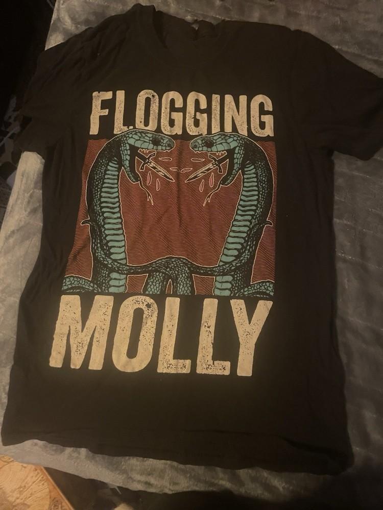 Flogging Molly Band Tee Flogging Molly 2021 Band Tour T Shirt BT1452