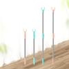 Adjustable Retractable Clothes Fork PP/Stainless Steel Heavy Duty Extended Garment Sticks Telescopic Clothes Drying Rod