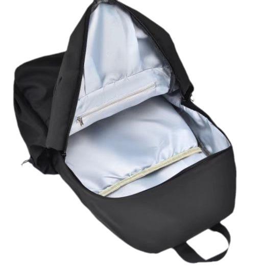 School bag men's backpack, simple and versatile large-capacity laptop bag, travel backpack, junior high and high school student school bag, business 