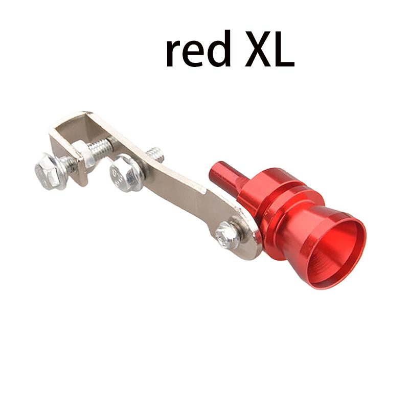 Universal Car Sound Simulator Car Turbo Sound Whistle S/M/L/XL Vehicle Tuning Device Exhaust Pipe Turbo Sound Whistle