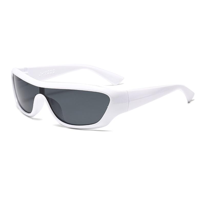 

Ins Retangle Sunglasses Men Women Fashion Square PC Sun Glasses Stylish One-piece Lens Driving Vacation Shades UV400 Other