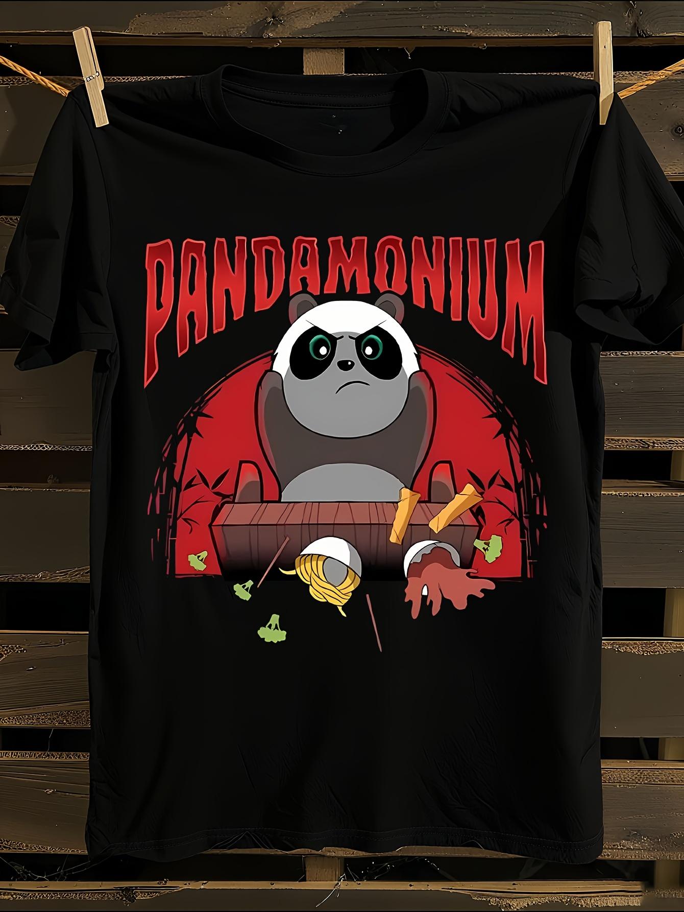 Heavyweight PandaMonium Chinese Zodiac Panda Graphic Tshirt S