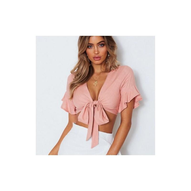 Canottiere Crop Top Moda Donna Casual di Alta Qualità per uno Stile Senza Sforzo