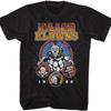 American Classics Killer Klowns from Outer Space Movie 1988 JoJo The Klownzilla Adult Short Sleeve T Shirts Retro Style Tee
