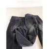 Lady Retro Black Gray High Waist Jeans Pants Women Fashion Straight Leg Denim Trousers Girls Loose Fit Thin Casual Pants
