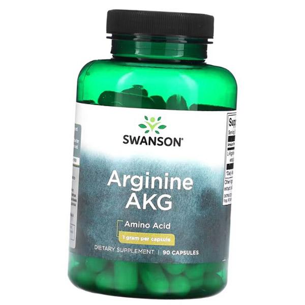 

Альфа-кетоглутарат L-аргинин, Arginine AKG 1000, Swanson 90капс (27280037) 90caps