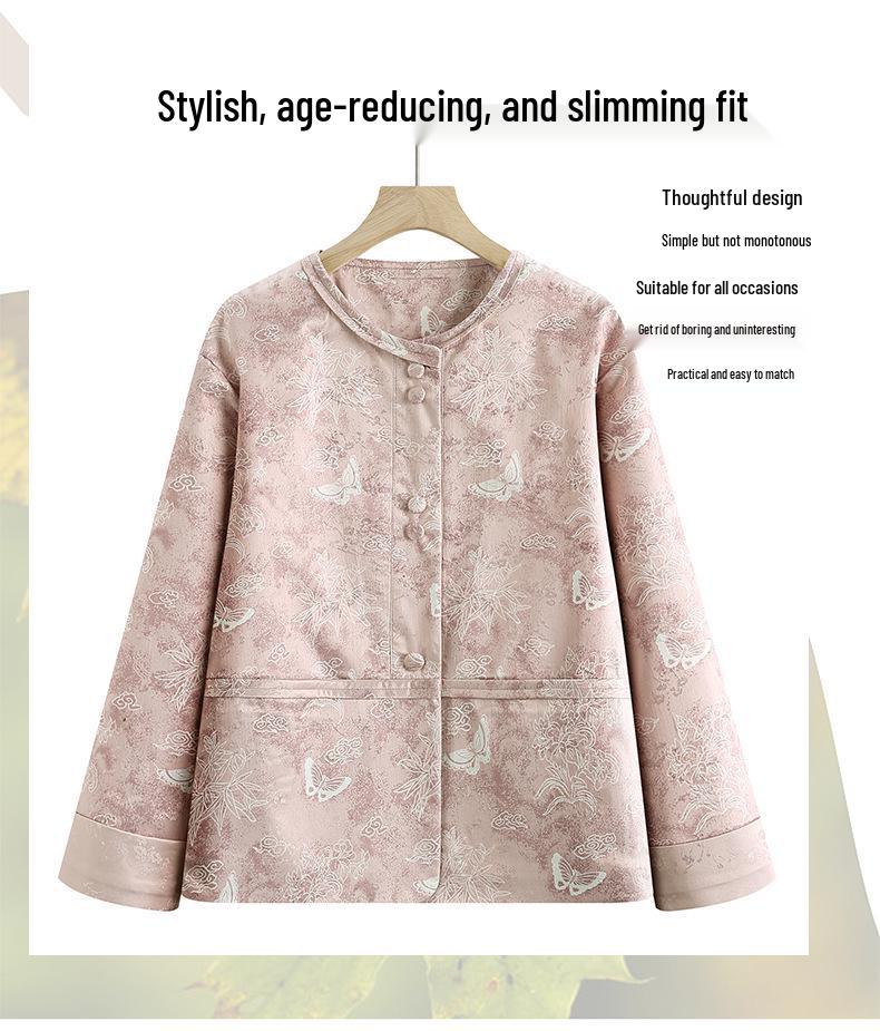 Elegant Spring Jacket 2026: Chic Chinese Style for Middle-aged Women