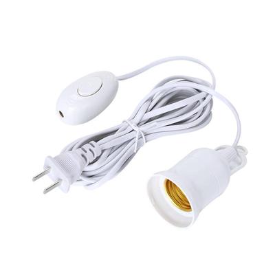 Hanging E27 Lamp Holder with Independent Switch
