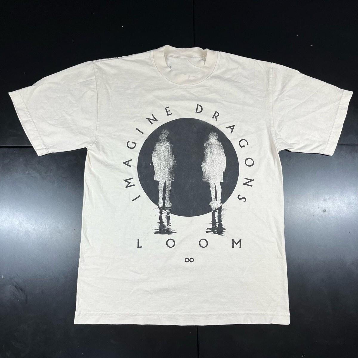Imagine Dragons Band LOOM World Tour 2024 Cotton White T Shirt UR873 M