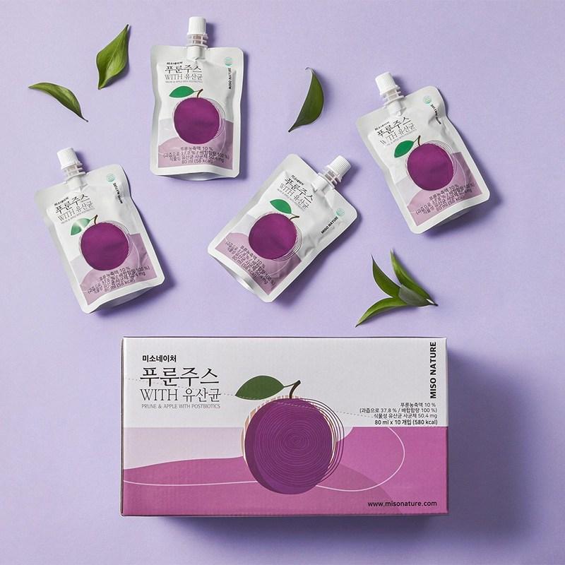 Prune juice with lactic acid bacteria, 800ml, 2 boxes