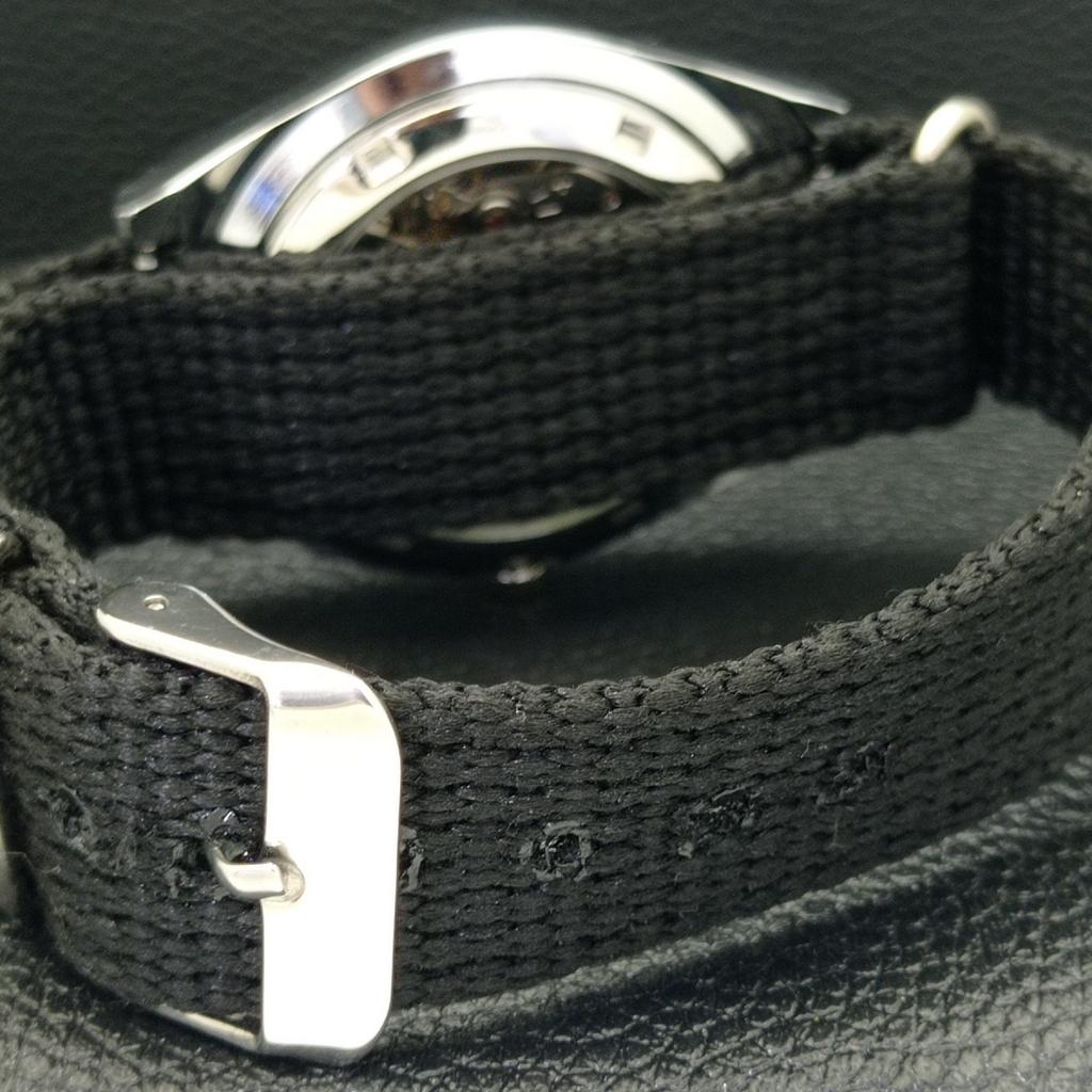 JAPAN SEIKO 5 AUTOMATIC MENS 6309A REFURBISHED BLACK COLOR DIAL WATCH A440227-4 Sk-a440227-1