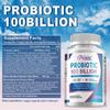 PROBIOTIC Capsules - 100 Billion CFUS - Contains Prebiotic Fiber & Digestive Enzymes - Boosts Immune Response & Nutrient Absorption