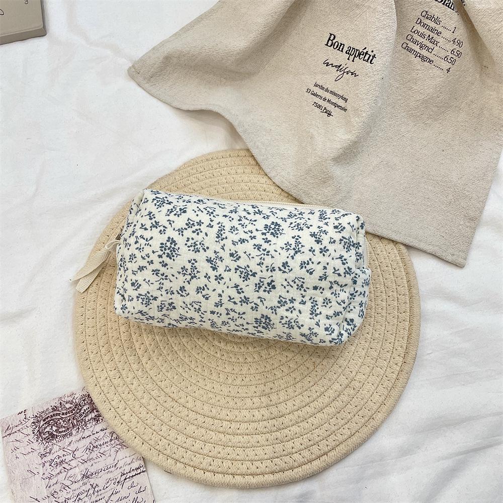 

53174 Синяя Бегония Дорожная сумка для макияжа и туалетных принадлежностей большой вместимости