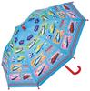 Skater Parasol 45cm Plarail For Ages Elementary School Students Type That Prevents Fingers from Getting Pinched UV Protection 8 Ribs Boys Umbrella for