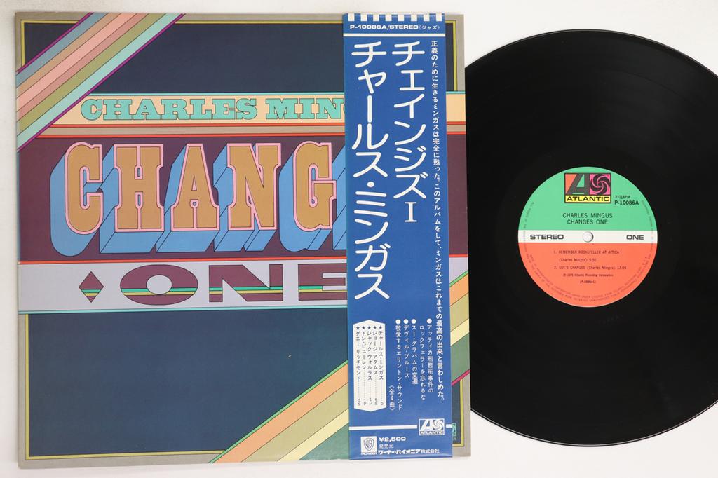 LP Record CHARLES MINGUS - Changes One P10086A ATLANTIC 1975 Japan Obi Jazz Used