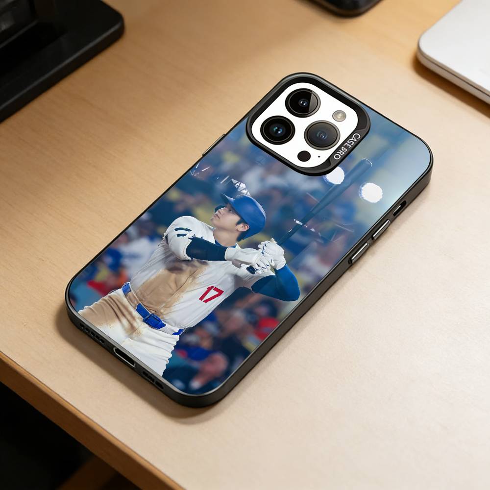 

MVP-Shohei Ohtani Phone Case For iPhone 17,16,15,14,13,12,11 Plus,Pro Max,XS,Colorful Silver Phone case Funda Cover iPhone13PRO