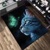 Katze Tier Teppich Haus Teppich Büro Dekorativer Teppich Für Wohnzimmer Schlafzimmer Fußmatte Boden Teppich Computer Stuhl Bereichsteppich