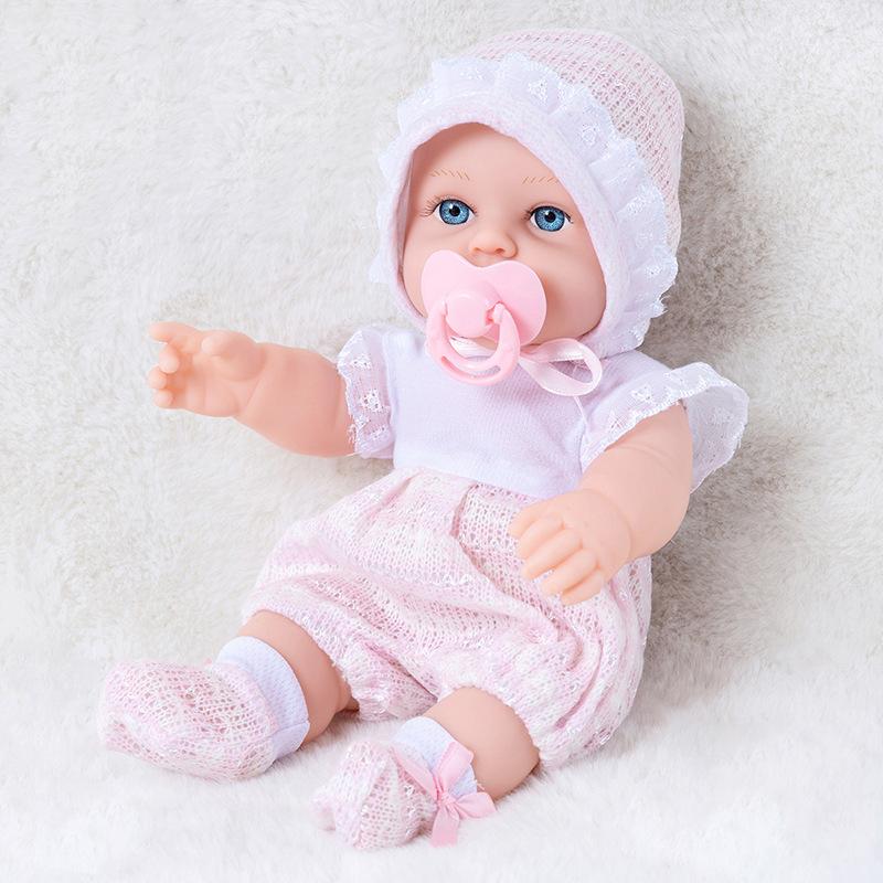 

30 см моющаяся реалистичная мягкая расписанная вручную кукла-реборн для детей, сопровождающая игровую куклу 30CM