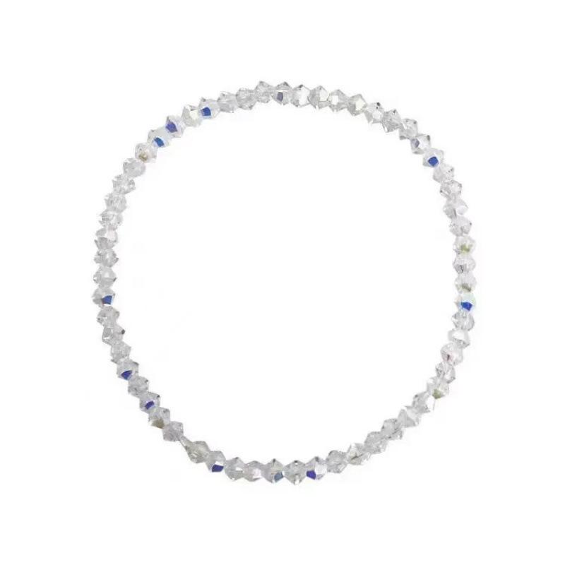 Women's Exquisite Crystal Beaded Bracelet - Sparkling Jewelry Gift for Besties