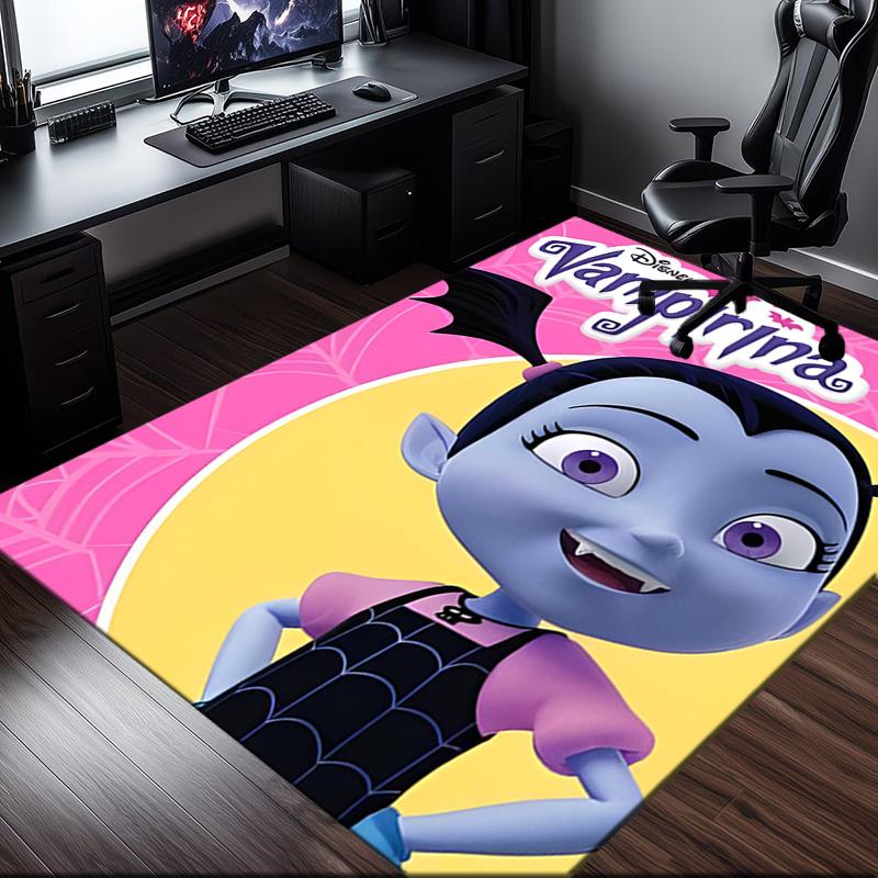 1PC Vampirina  Rug for Livingroom,Bedroom, Palyroom, Chair Rug, Area rug, Game Carpet, Large Size Rug Fan Christmas gift
