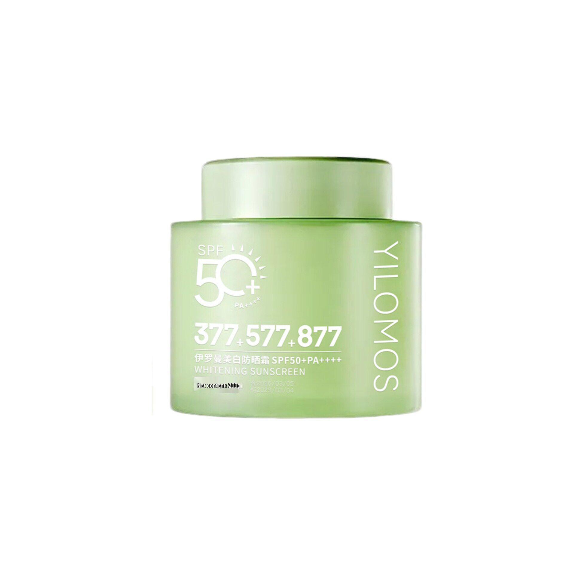 Yi Luoman Triple Protection Sunscreen Cream SPF 377/577/877 - Whitening, Anti-UV, Double Protection. Whitening Sunscreen Cream
