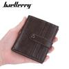 Men's Card Bag Business Mini Buckle Wallet Men's Thin Multi-Card Change Bag Bank Card Holder