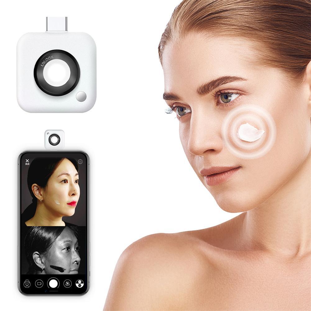 Portable UVlook UV Camera For Sunscreen Test Smartphone Visible Facial Sun Protection For Type C Android Interface UV Camera
