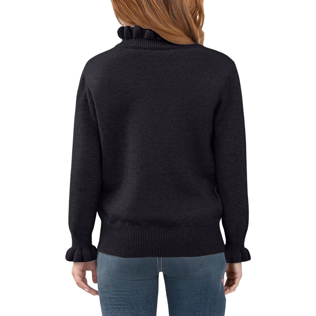 Children's Fashion Casual Cardigan Knitted Long Sleeve  Top