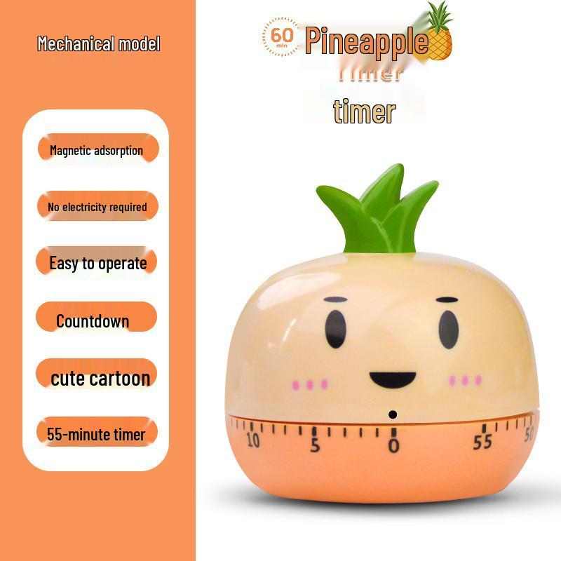 Children s Cartoon Rabbit & Squirrel Magnetic Timer for Cooking & Study