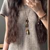 Korean Pearl Necklace: High-End Silver Clavicle Chain with Niche Design, Perfect for Light Luxury and Sweater Pendants.