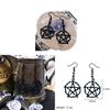 Geometric Star Alloy Earrings For Women Cool Style
