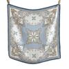 Silk satin medium square scarf mulberry silk retro paisley printed silk scarf premium commuter decorative scarf shawl