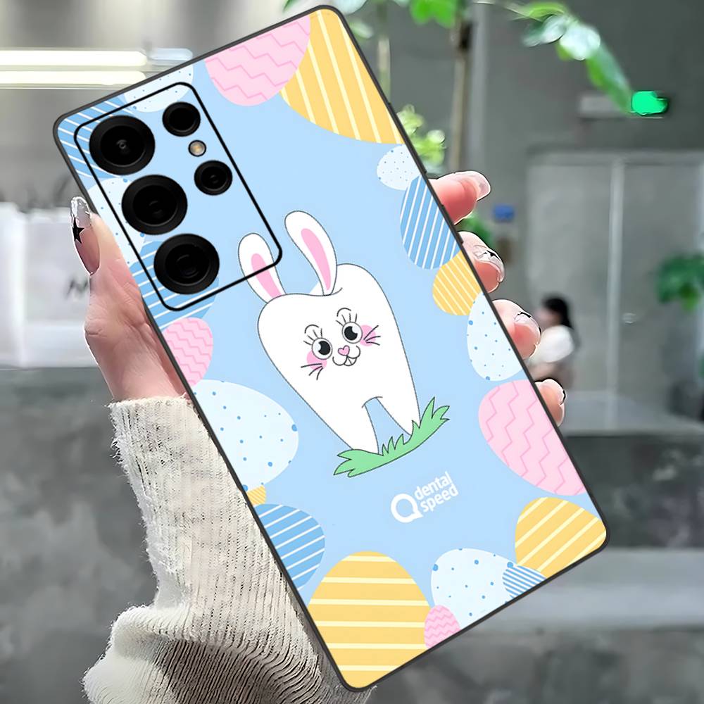 Süße Zahnarzt Zahn Handyhülle Für Samsung S 24 Fe 25 Ultra Plus 20 Lite 21 30 22 23 24 22 Ultra 5G Fundas