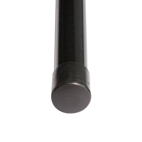 Sutekus Adjustable Poles for Tent Tarp Wings, Set of 2 (Black)