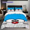 Doraemon Set Comfortable Sleep Threepiece Set 1 Duvet Cover 2 Pillowcase Without Core Duvet Cover And Pillowcase Christmas Birthday Gift