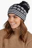 Amanda Women' Hat with Pompom Black