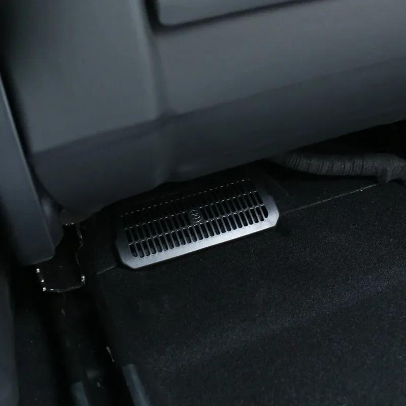 Under Seat Air Vent Cover For Tesla Model 3+ Highland Underseat Air Outlet Protective Cover Anti-blocking Car Accessories 2024
