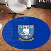 Sheffield Wednesday Fc (1) Round Office Rug Decorative Floor Rug for Office Bedroom Living Room and Home Space