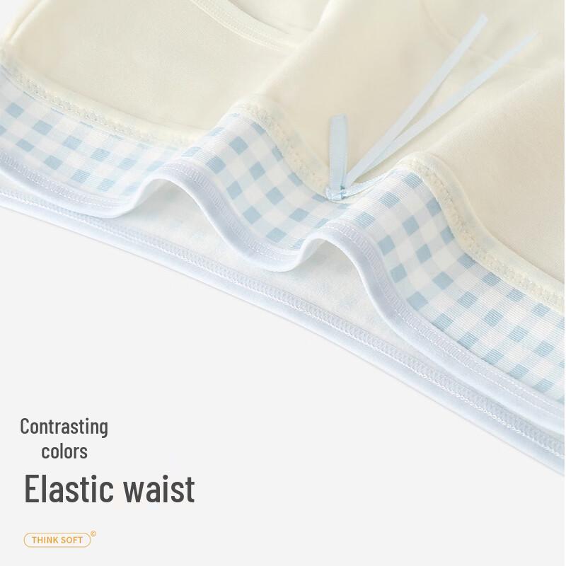 Mao Ren Women's Baby Cotton Antibacterial Briefs 4-Pack