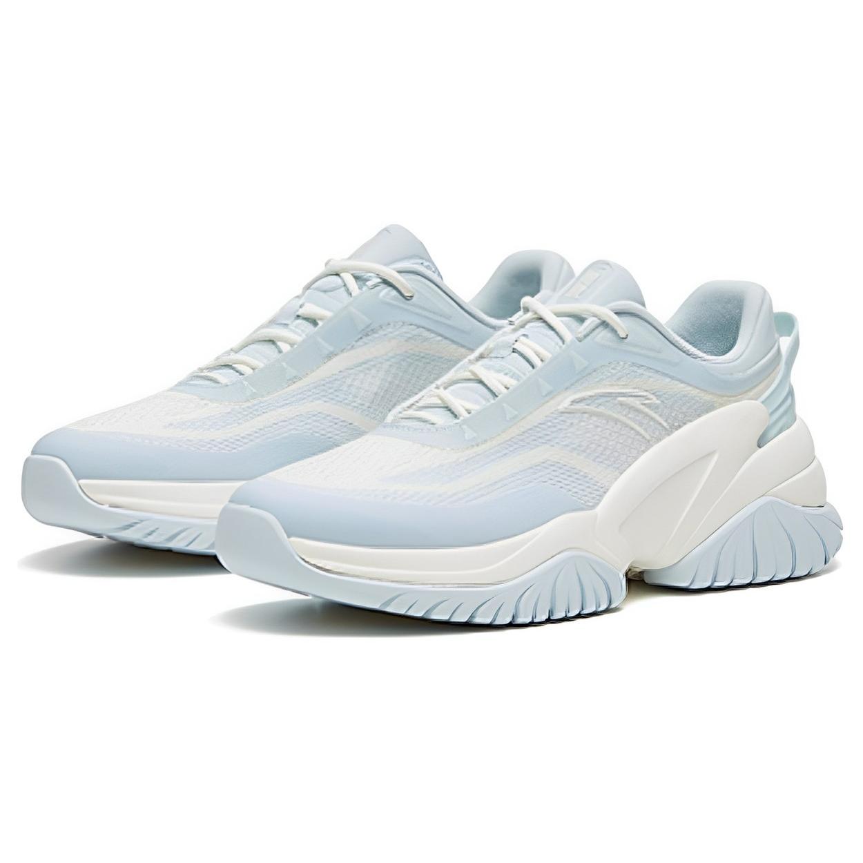 

New Anta Variety Training Collection Anti Slip Wear Resistant Low Top Training Shoes Women s Blue White 122327756-7 38.5