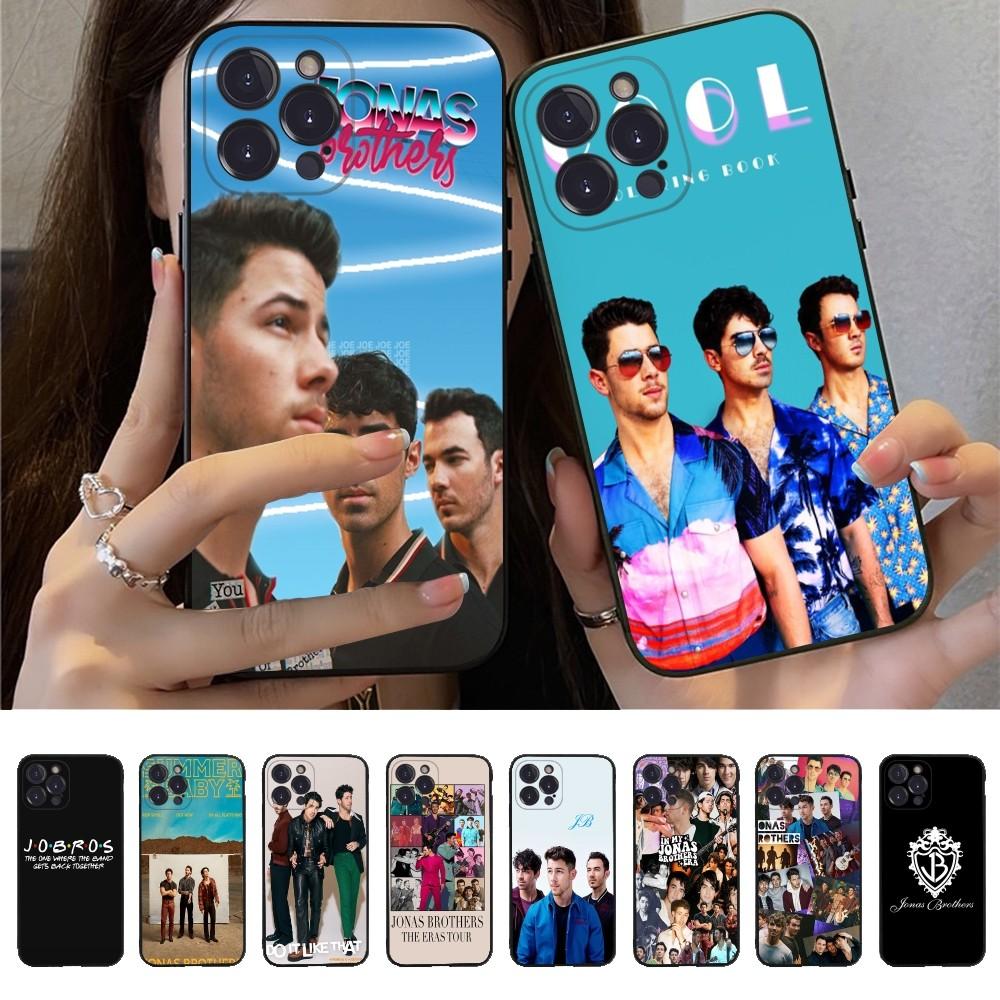 Band J-Jonas B-Brothers Phone Case Silicone Soft for iphone 16 15 14 13 12 11 Pro Mini XS MAX Plus X Cover