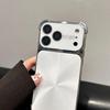 iPhone 17 Pro Max Four-Corner Drop-Proof CD Pattern Electroplated Protective Case