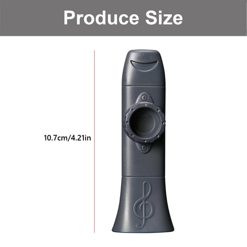 Professional Kazoo Instrument with Lanyard and 5 Replacement Membranes For Kids Adults Music Enthusiasts and Beginners