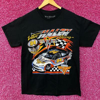 Van Halen Nascar Rennwagen Grafikdesign T-Shirt